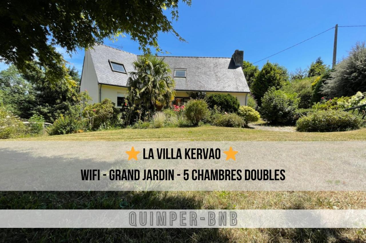 La Kervao - Maison 5 Chambres - Jardin - Terrasse - Internet Кимпер Екстериор снимка